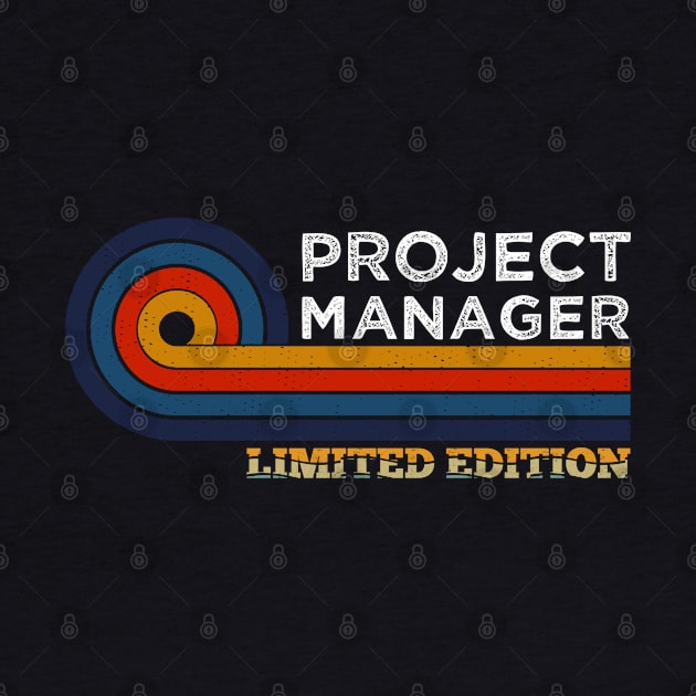 Funny Vintage Project Manager Design Project Management Procurement Architecture Humor by Arda